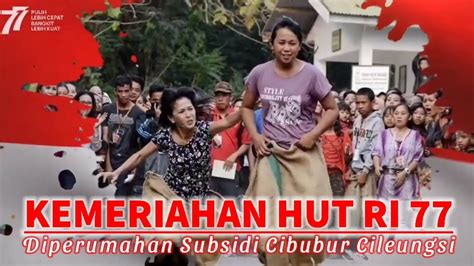 Meriahnya Hut Kemerdekaan Ri Ke Diperumahan Subsidi Pemerintah