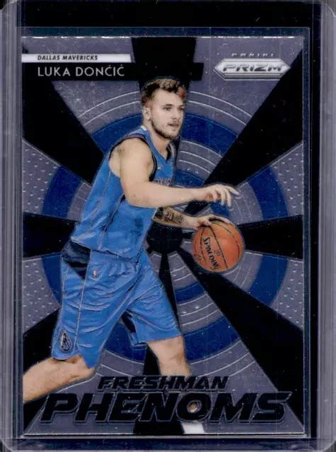 CARTE RECRUE ÉMERGENTE 2018 19 Panini Prizm Luka Doncic RC 23 Dallas