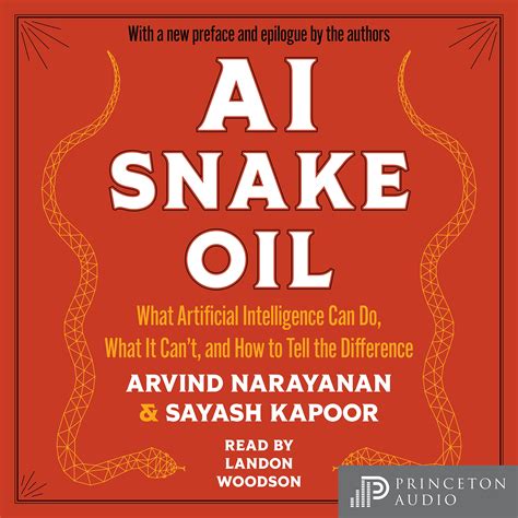 Ai Snake Oil Book