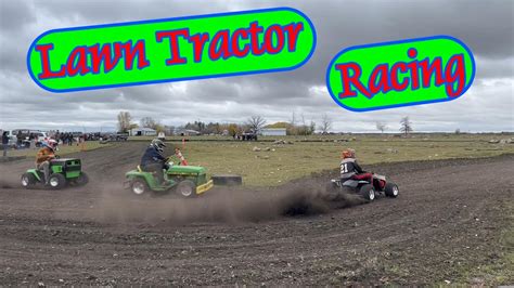 Invited Out To Some Lawn Tractor Racing YouTube