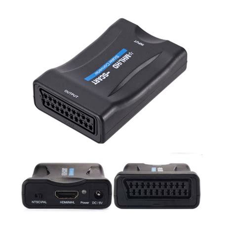 Hdmi Input Hdmi To Scart Converter Adapter Scart Output Portable Game