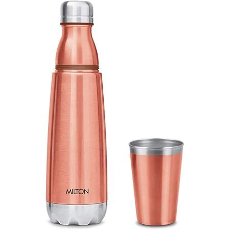 Milton VERTEX 1000 Thermosteel Water Bottle Hot Cold Vacuum Insulated