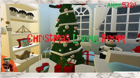 Bloxburg Christmas Living Room