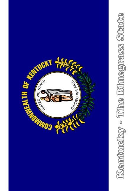 Printable Kentucky State Flag