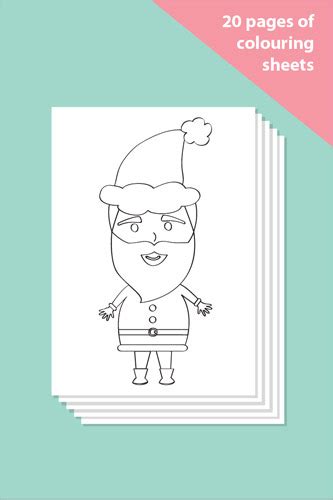 Christmas Colouring Sheets Ks1 Coloring Pages For Kids