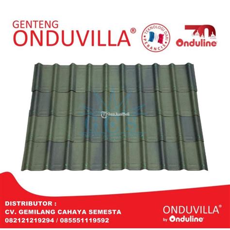 Onduvilla Shaded Green Atap Bitumen Genteng Aspal Di Sidoarjo