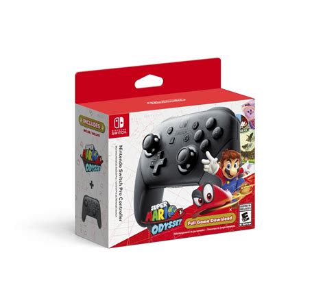 Switch Pro Controller + Super Mario Odyssey Bundle Arriving Next Week (US) | Nintendo Life