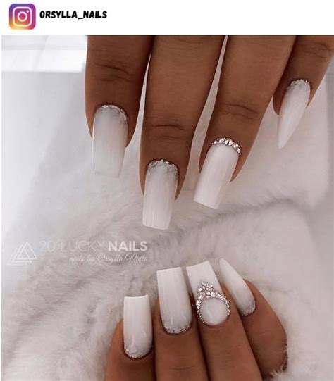 Soft Milky White Nail Designs For Nerd About Town