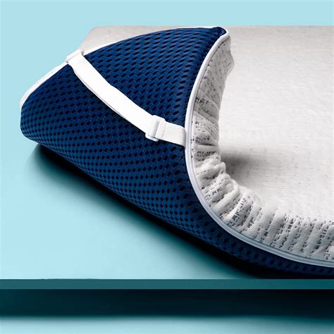 POLAR SLEEP Gel Memory Foam Cooling Mattress Topper