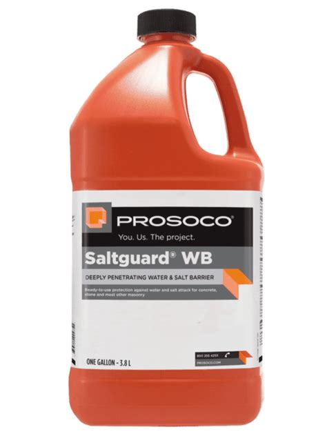 Prosoco Saltguard Wb Runyon Surface Prep