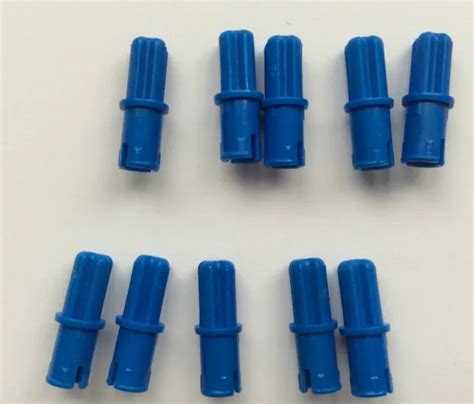 Lego Blue Lot De Technic Axle Pin Without Friction Ridges Bleu