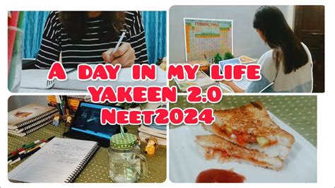 A Day In My Life Neet Yakeen Neet A Day In My Life