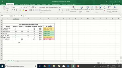 Formata O Condicional No Excel Como Colorir C Lulas Automaticamente