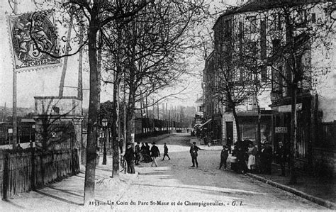 Saint Maur des Fossés Champignol Carte postale ancienne et vue d