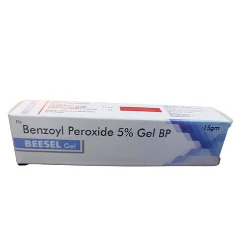 Benzoyl Peroxide 5 Gel BP For Skin Care Packaging Size 15g At Rs 22