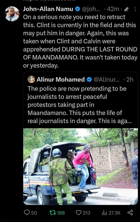 Kimuzi On Twitter One Of The Most Reasonable Journalists Ever John