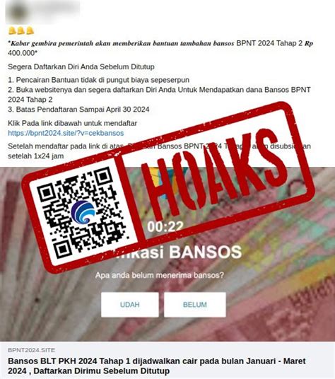 Infopublik Cek Fakta Tambahan Bantuan Pangan Tahap Sebesar Rp Ribu