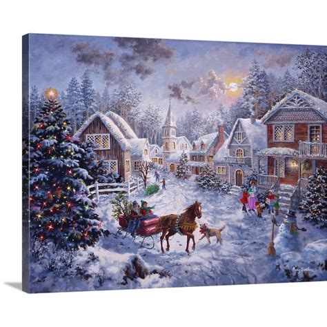 Great BIG Canvas | "Merry Christmas" Canvas Wall Art - Walmart.com ...