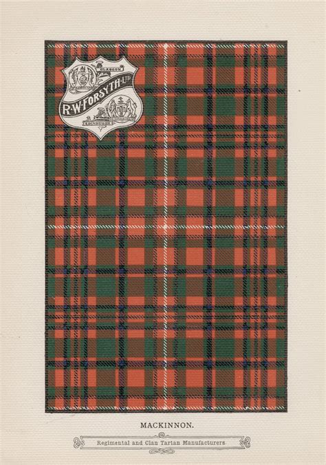 Mackinnon Tartan — The Royal Mile Gallery