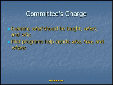 Envisioned Advantages 