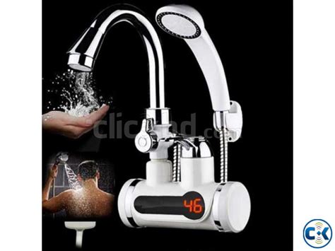 Electric Instant Hot Water Tap With Hand Shower New ClickBD