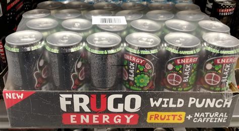 Frugo Energy Wild Punch Black Ml Karton Hurtownia Z Napojami