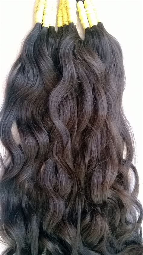 Cabelo Humano Liso Ondulado Virgem 60cm 50 Gramas R 219 97 Em