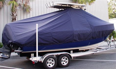 TTopCover™ T-Top Boat Cover, Elite™ 9oz./sq.yd. fabric, for Everglades ...