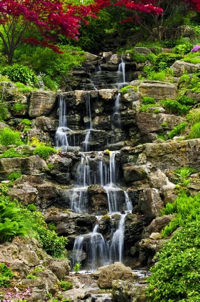 Cascading Waterfall — Stock Photo © Elenathewise 4635389