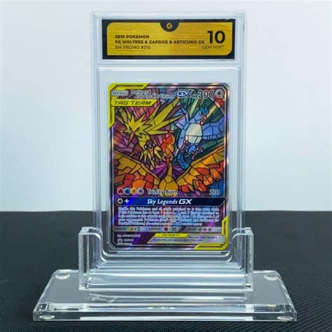 Moltres Zapdos Articuno Gx Promo Sm Graded Card Catawiki