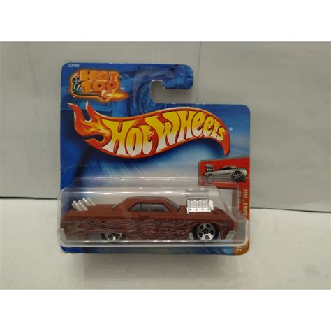 CHEVROLET IMPALA 1964 TOONED HOT 100 1 64 HOT WHEELS BCN STOCK CARS