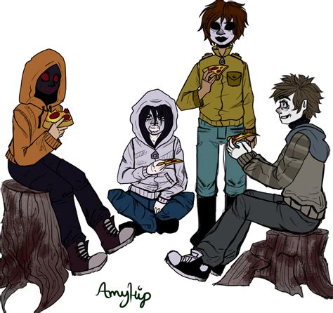 Pizza Proxy Party By Amyhip On Deviantart Creepypasta Cute