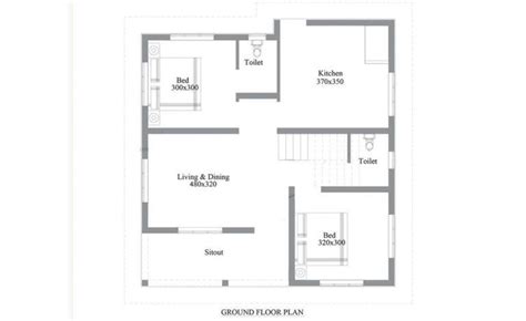 700 Square Feet 2 Bedroom Single Floor Low Budget Beautiful House And