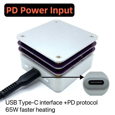 Buy W PD Protocol Hot Plate Preheater OLED Display Printed