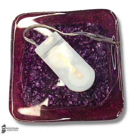 Purple Haze Led Resin Ashtray