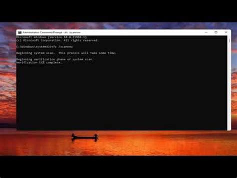 How To Run Sfc Scannow System File Checker Command In Windows 11
