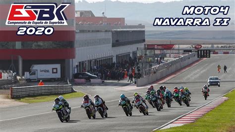 ESBK Navarra II 2020 Carrera De Moto 4 YouTube