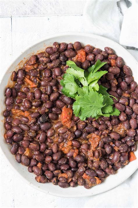 How To Cook Canned Black Beans Recipes From A Pantry