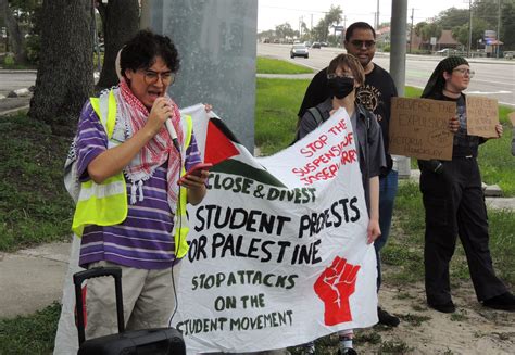 Activists rally after USF students face suspension, expulsion for pro