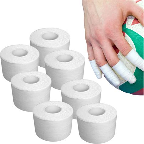 Akcesoria do rehabilitacji Tejp Sztywny Plaster Biały Tape 5Cmx10M X