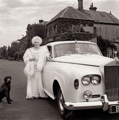 Barbara Cartland At Home Camfield Place Hertfordshire July 1977