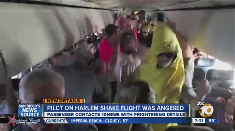 Passenger Details Harlem Shake Flight Says Pilot Was Angered By