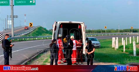 Hoy Tamaulipas Accidente En Tamaulipas Choque Por Alcance Deja Cuatro