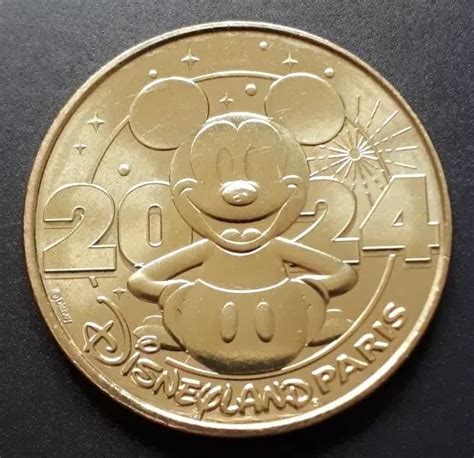 MONNAIE DE PARIS Disneyland 2024 Millésime Disney Mickey Jeton MDP