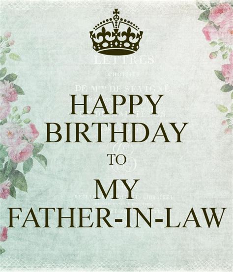 Father In Law Birthday Quotes QuotesGram