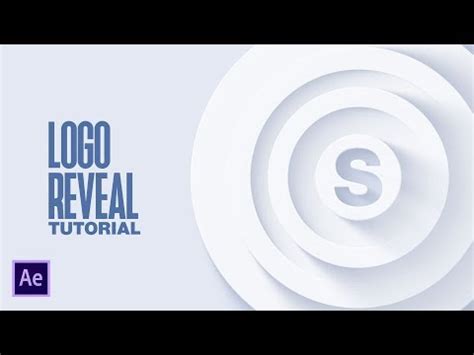 1 Shapes Logo Reveal Animation In After Effects With Shadow Studio 2