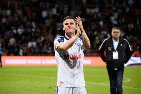 Strasbourg Kevin Gameiro l émotion brute pour son ultime match