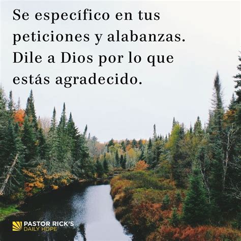 El Poder De Las Oraciones De Gratitud Pastor Rick S Daily Hope