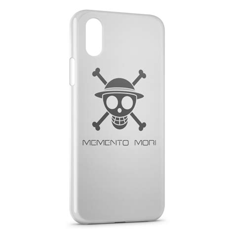 Coque Iphone X Xs Manga One Piece Tete De Mort White Pixypia