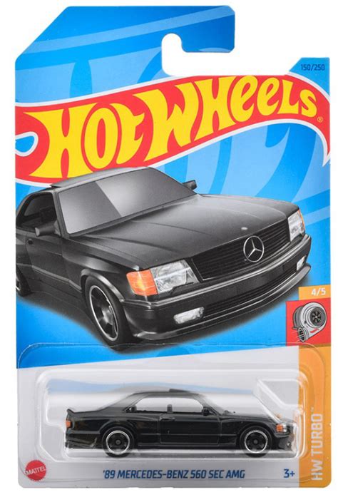 Hot Wheels Basic Car 89 Mercedes Benz 560 SEC AMG HNK15 HLJ